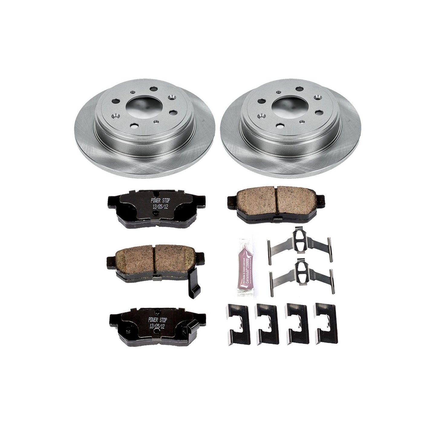 Power Stop Z17 Evolution Plus Stock Replacement Brake Kits KOE408