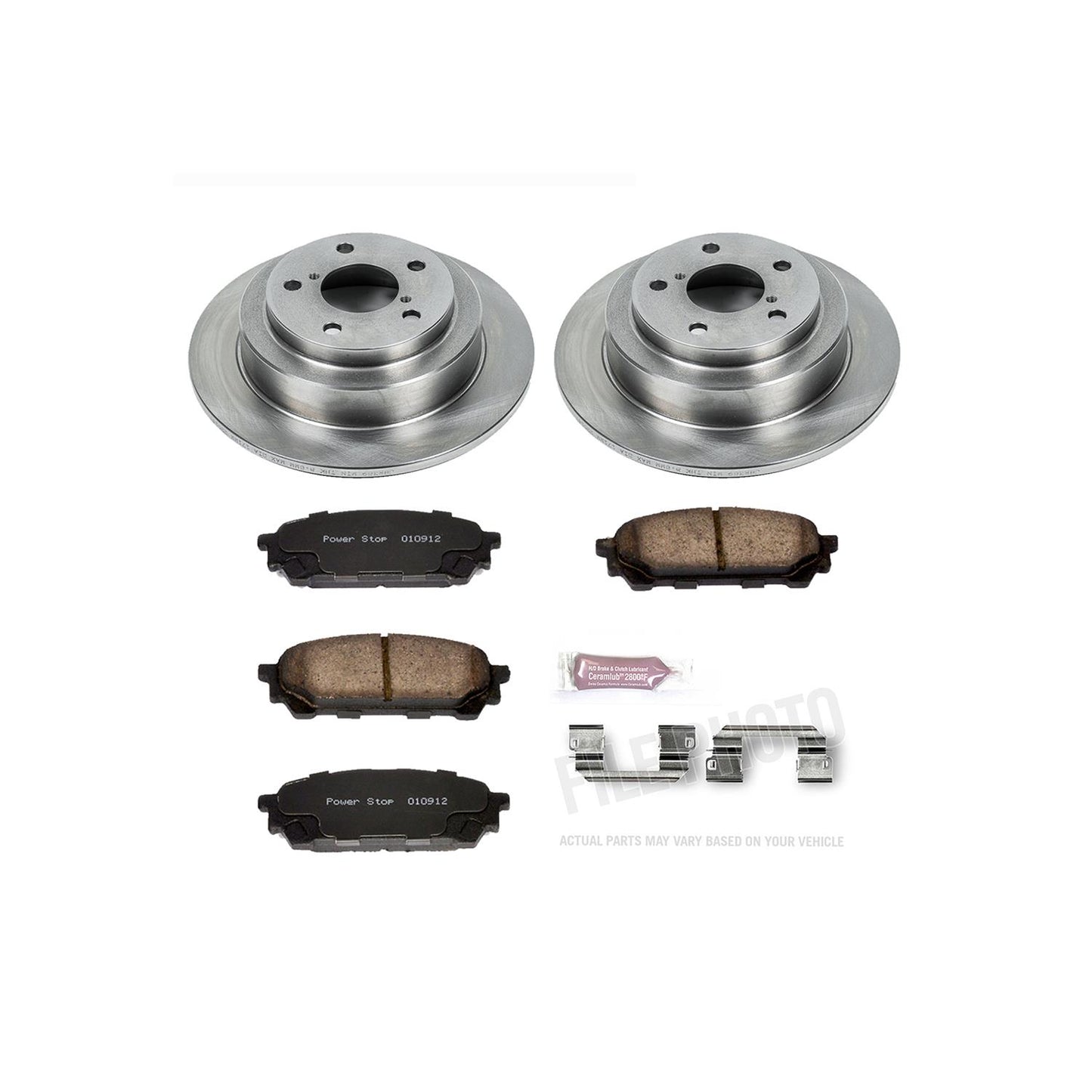 Power Stop Z17 Evolution Plus Stock Replacement Brake Kits KOE447