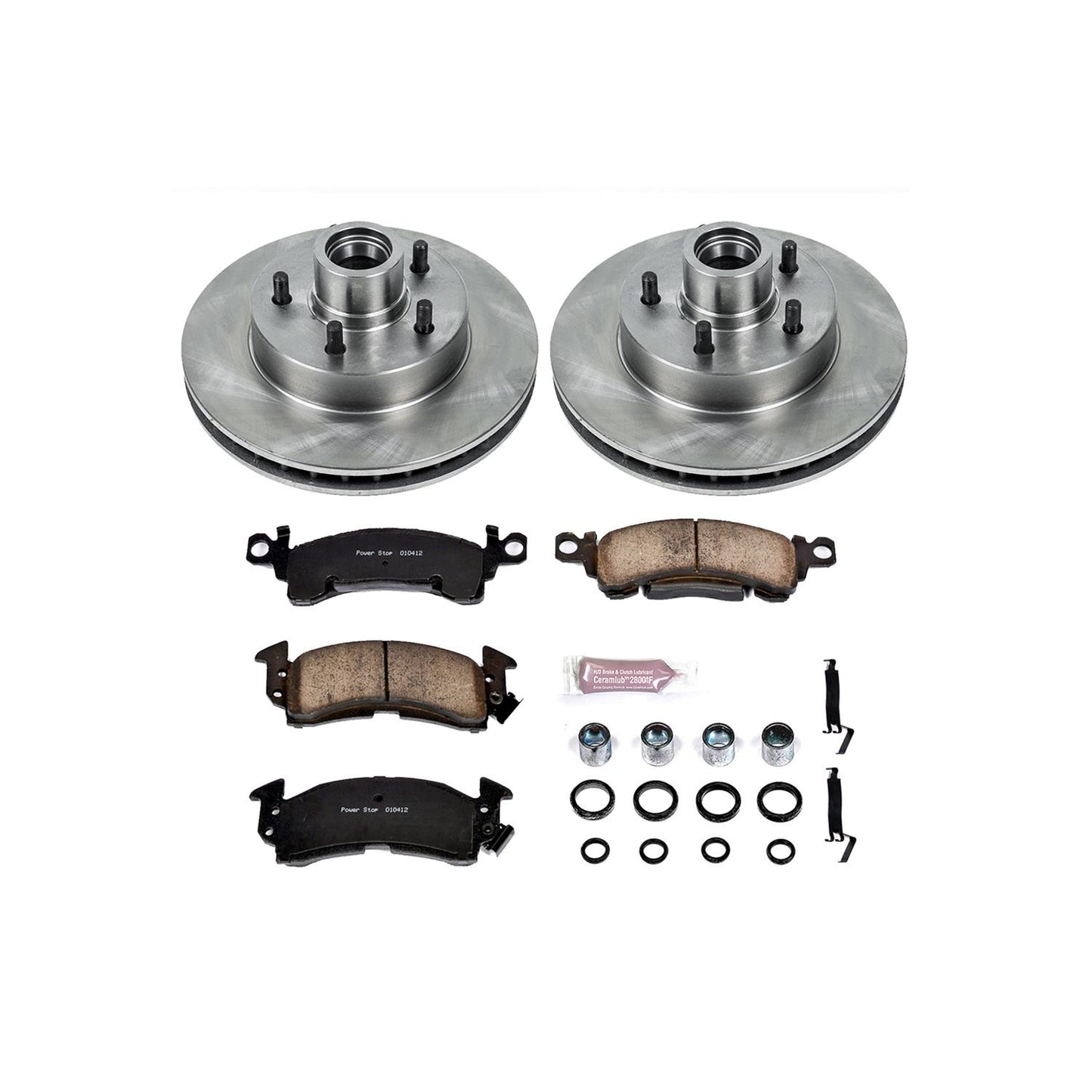 Power Stop Z17 Evolution Plus Stock Replacement Brake Kits KOE4539