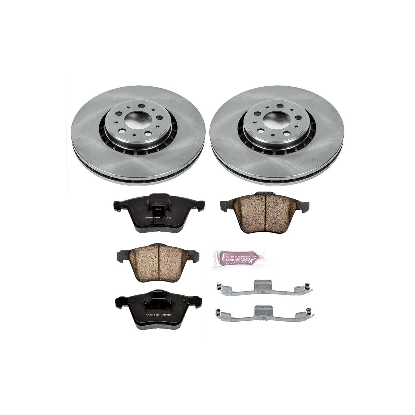 Power Stop Z17 Evolution Plus Stock Replacement Brake Kits KOE4552