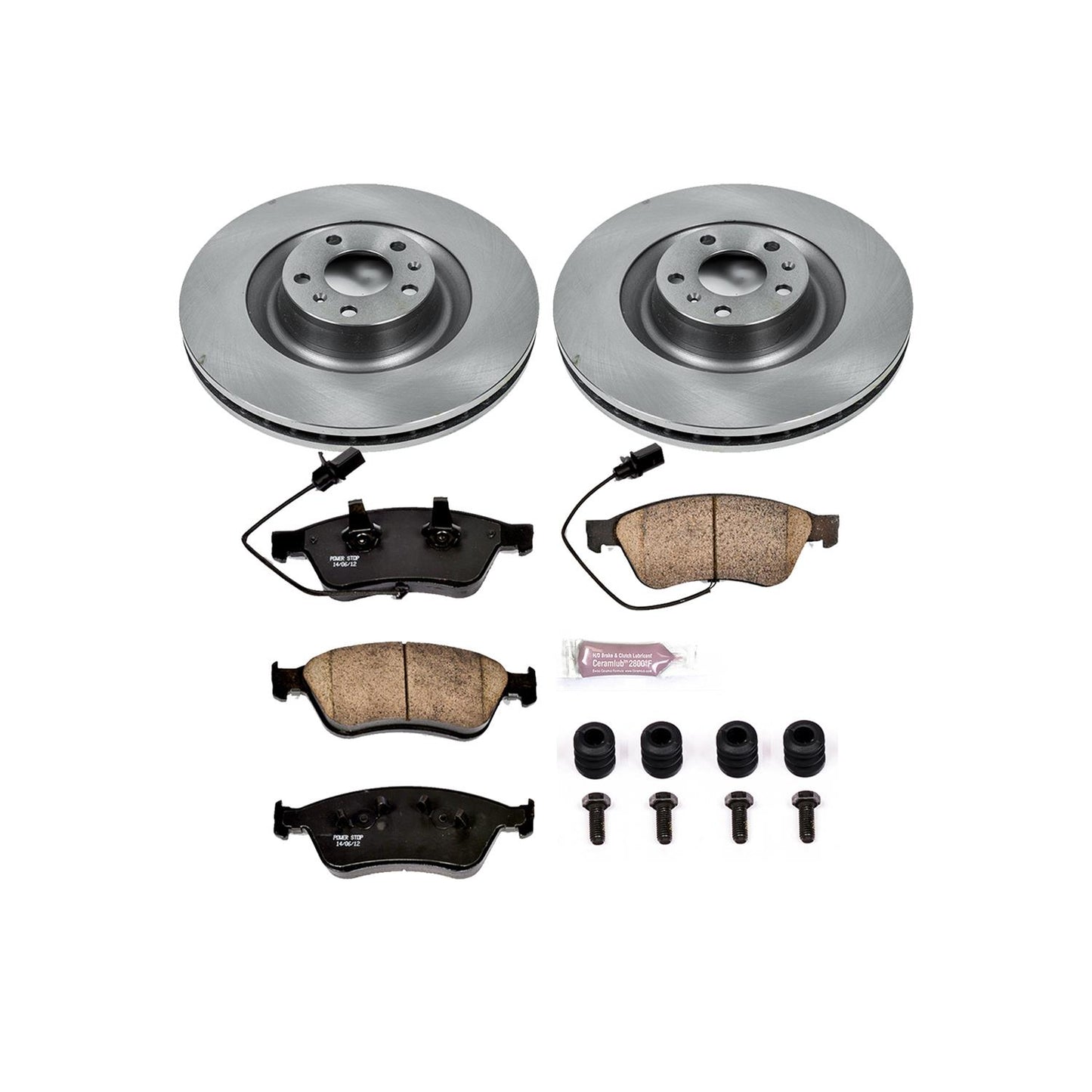 Power Stop Z17 Evolution Plus Stock Replacement Brake Kits KOE4570