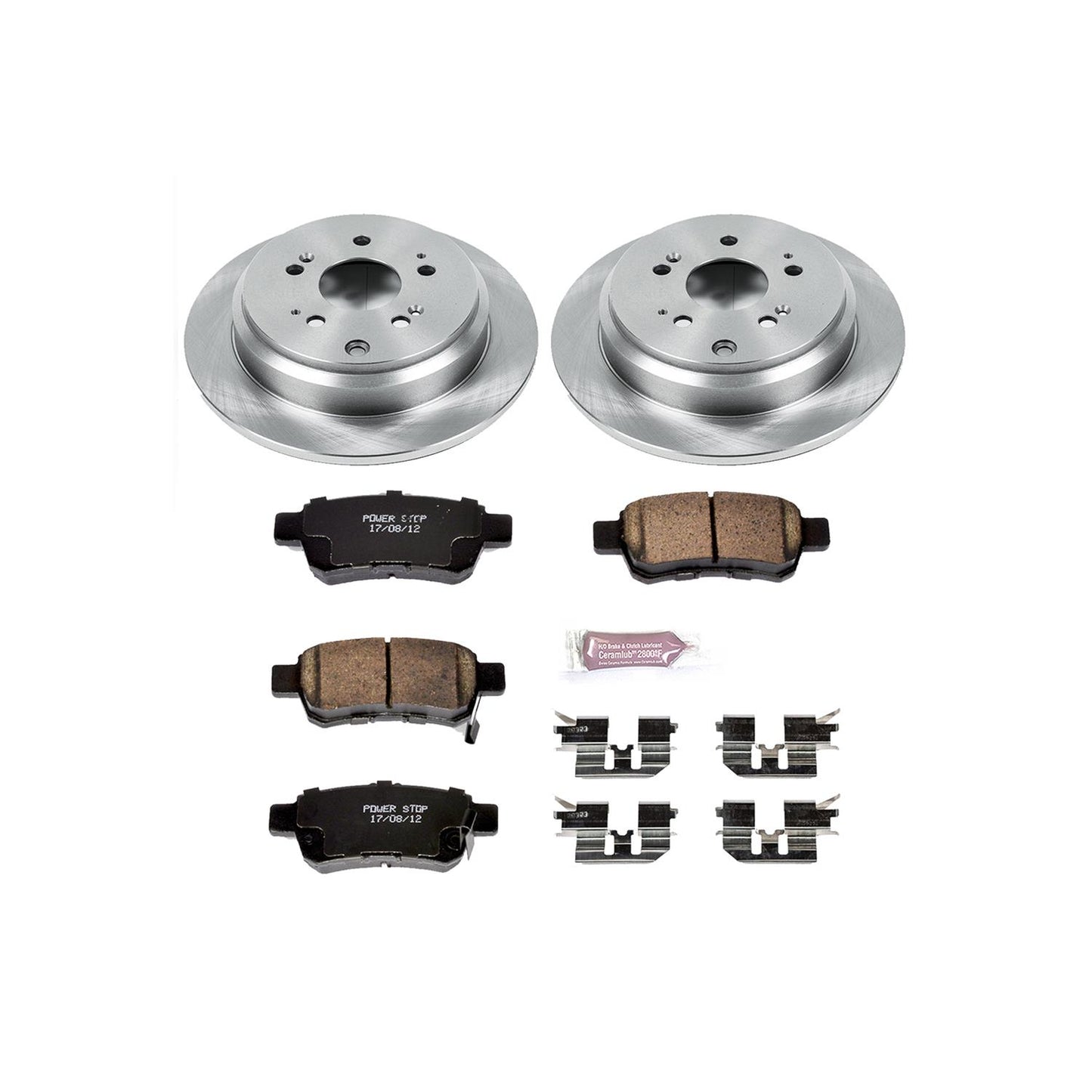Power Stop Z17 Evolution Plus Stock Replacement Brake Kits KOE4604
