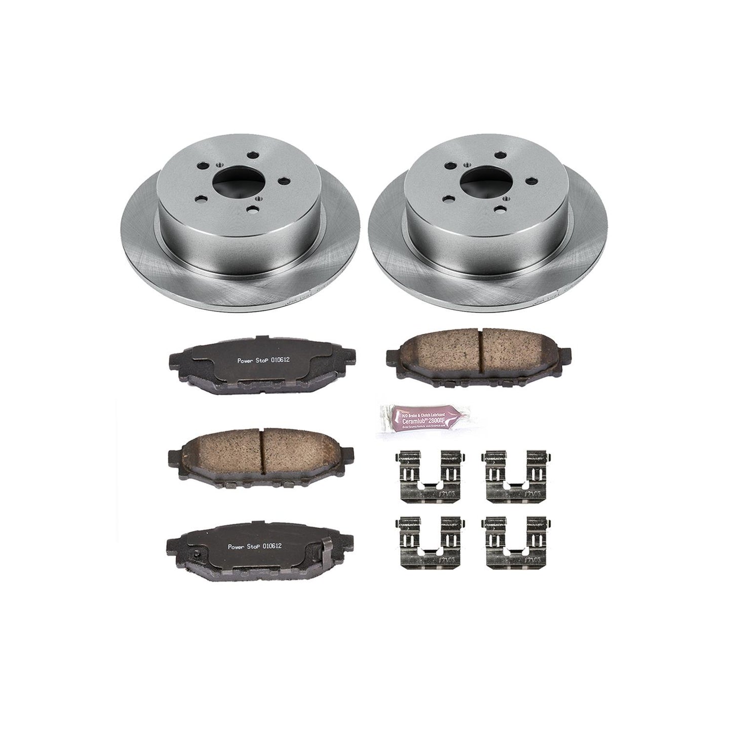 Power Stop Z17 Evolution Plus Stock Replacement Brake Kits KOE4632