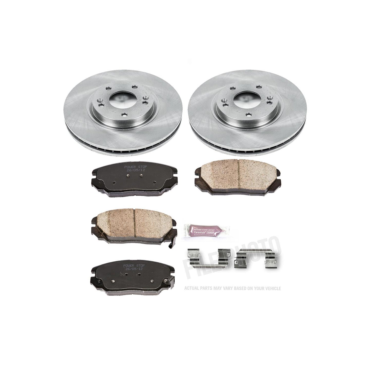 Power Stop Z17 Evolution Plus Stock Replacement Brake Kits KOE4647