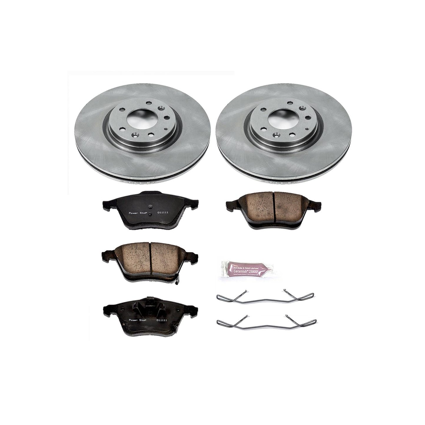 Power Stop Z17 Evolution Plus Stock Replacement Brake Kits KOE4660