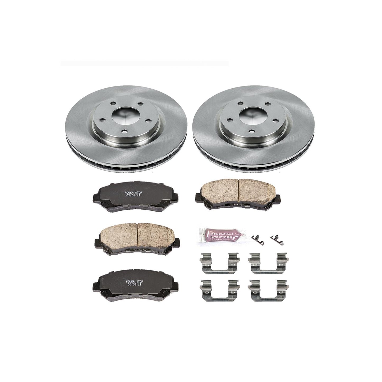 Power Stop Z17 Evolution Plus Stock Replacement Brake Kits KOE4724