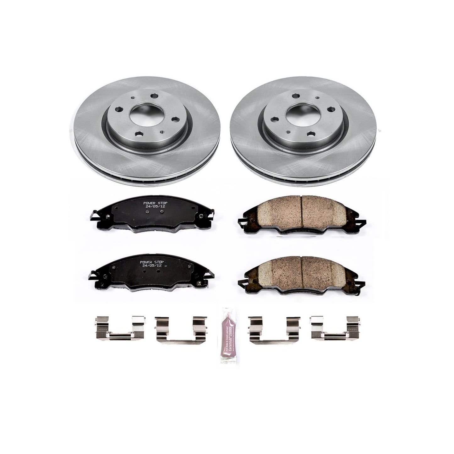 Power Stop Z17 Evolution Plus Stock Replacement Brake Kits KOE4726