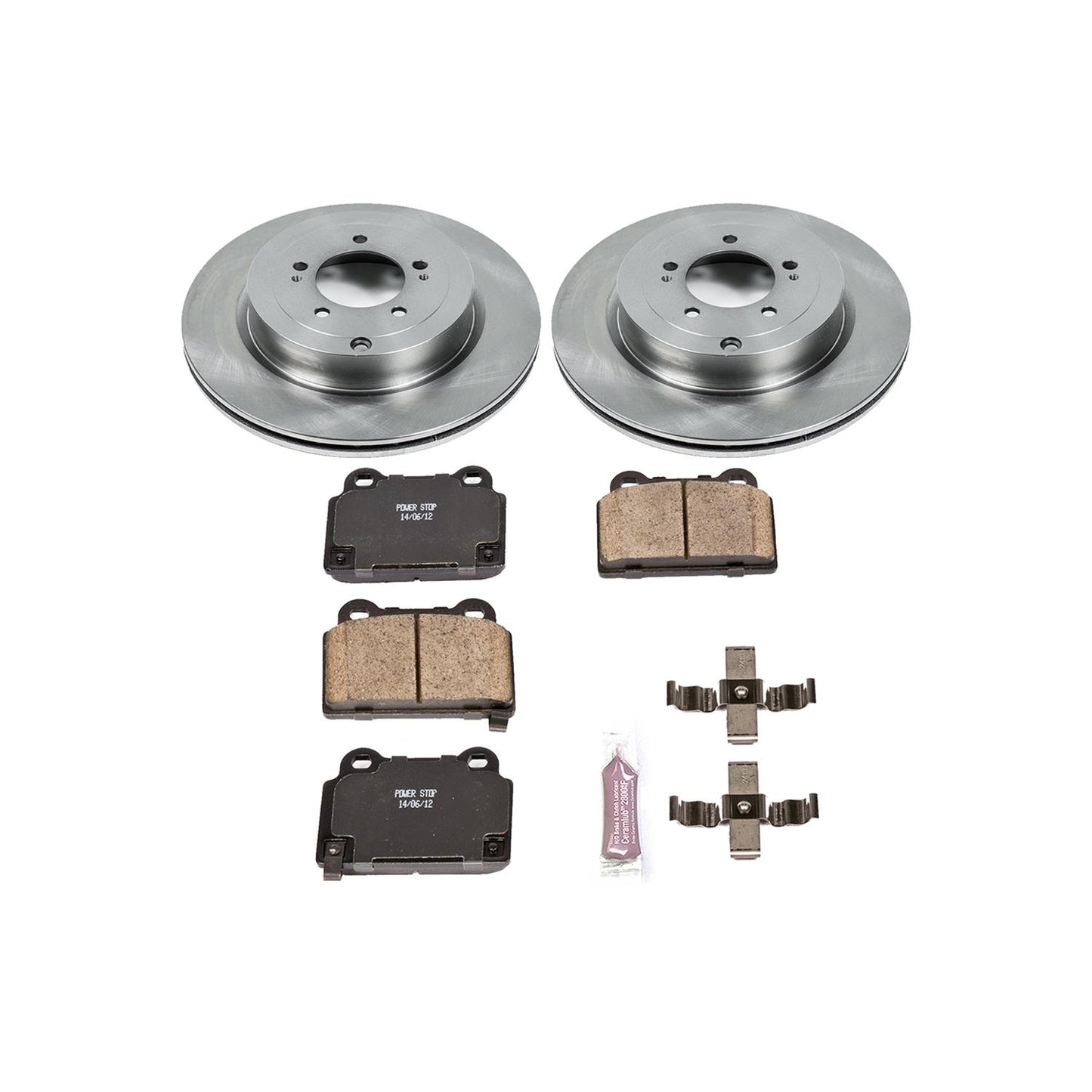 Power Stop Z17 Evolution Plus Stock Replacement Brake Kits KOE4741