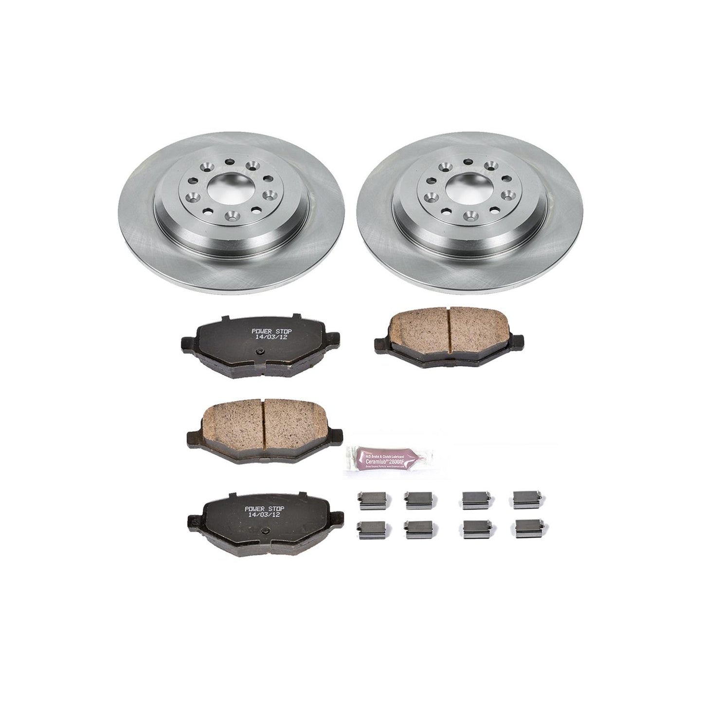 Power Stop Z17 Evolution Plus Stock Replacement Brake Kits KOE4744