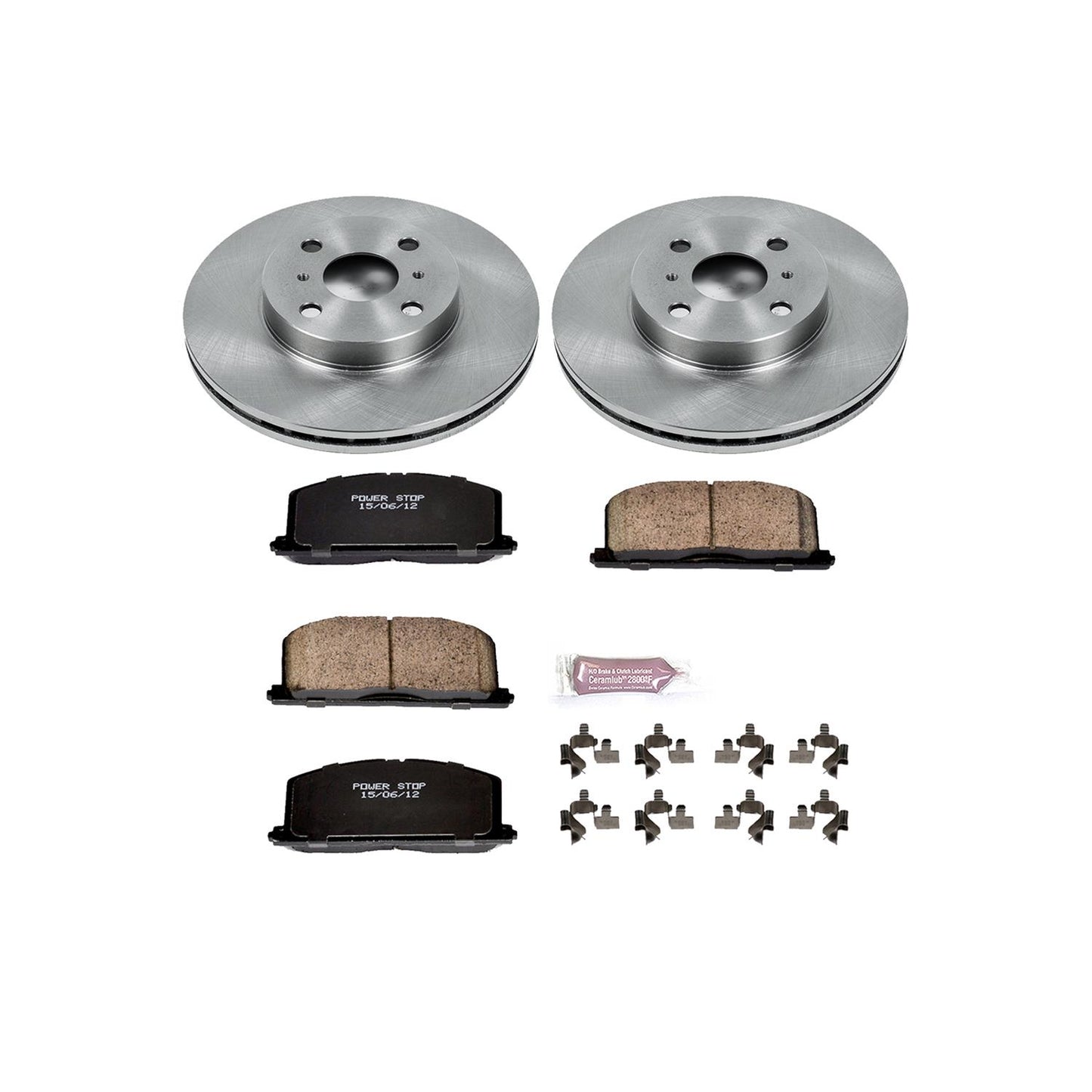 Power Stop Z17 Evolution Plus Stock Replacement Brake Kits KOE4780