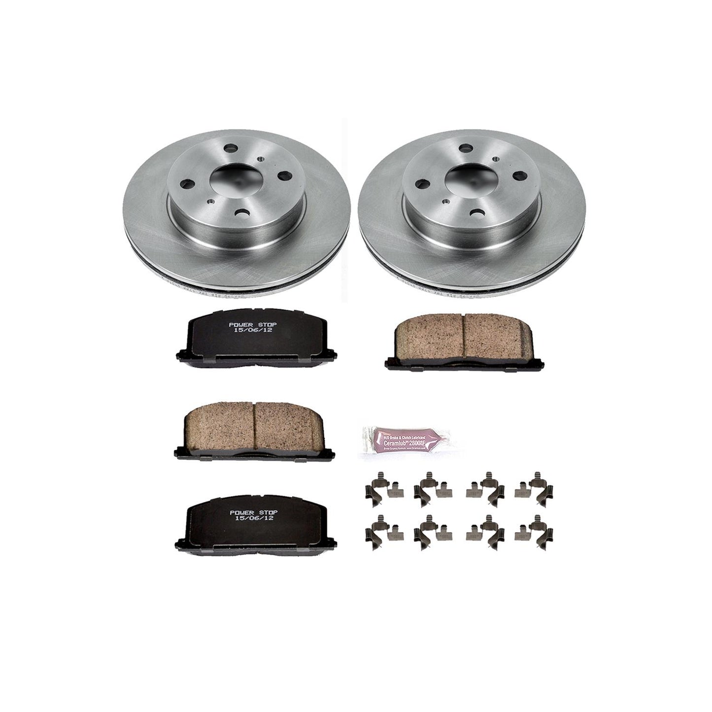 Power Stop Z17 Evolution Plus Stock Replacement Brake Kits KOE4781