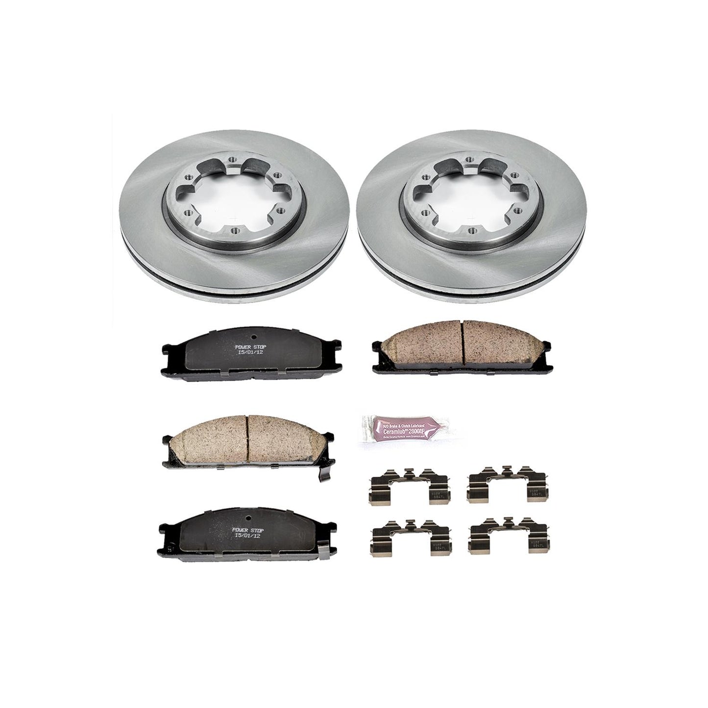 Power Stop Z17 Evolution Plus Stock Replacement Brake Kits KOE4837