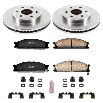 Power Stop Z17 Evolution Plus Stock Replacement Brake Kits KOE4870