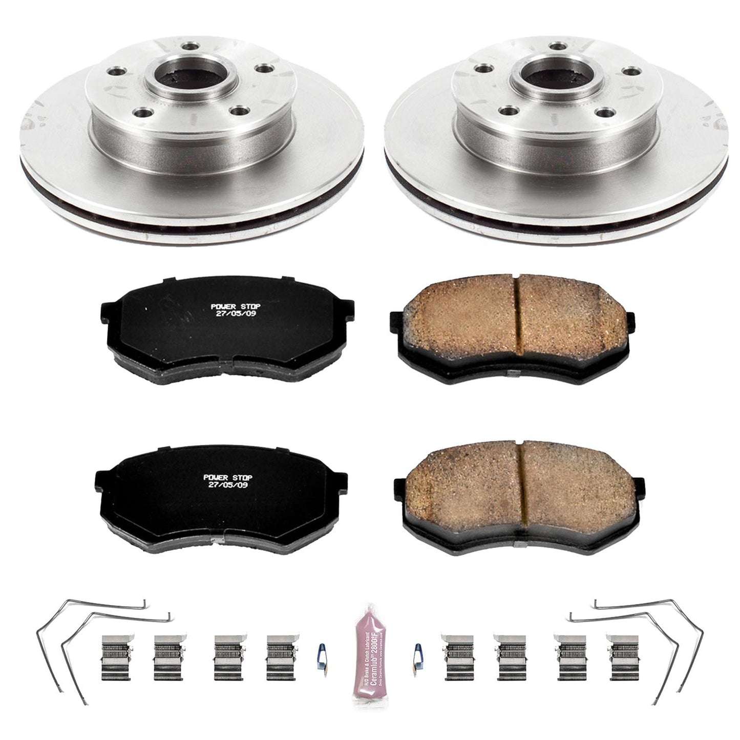 Power Stop Z17 Evolution Plus Stock Replacement Brake Kits KOE4886