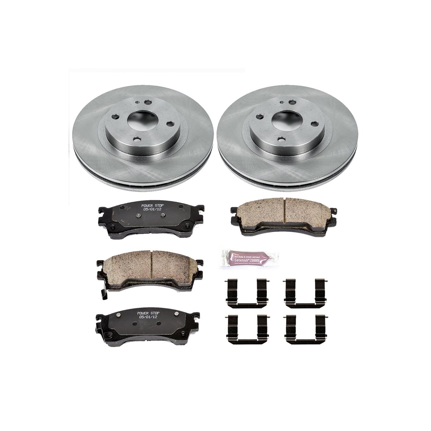 Power Stop Z17 Evolution Plus Stock Replacement Brake Kits KOE5031