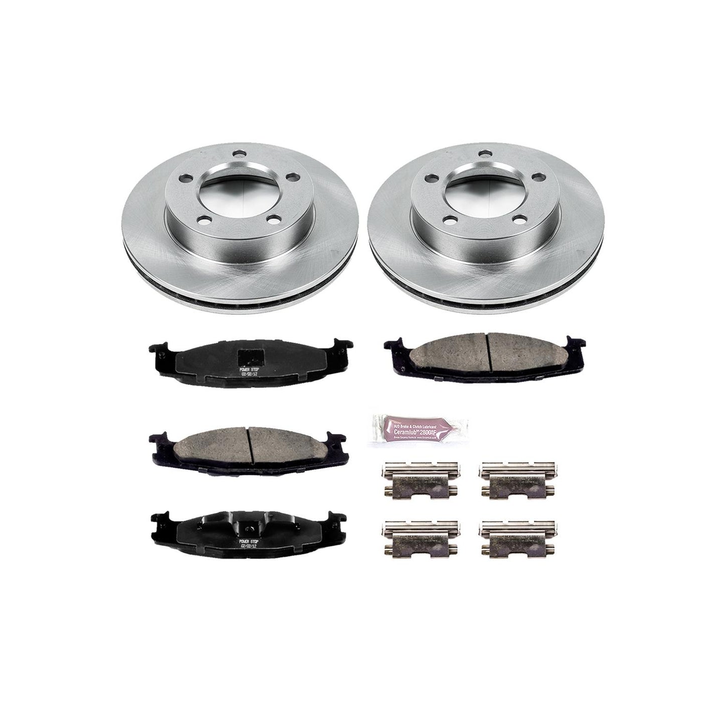 Power Stop Z17 Evolution Plus Stock Replacement Brake Kits KOE5067