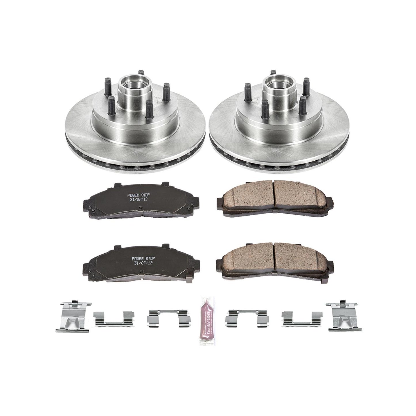 Power Stop Z17 Evolution Plus Stock Replacement Brake Kits KOE5079