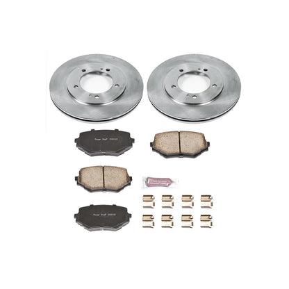 Power Stop Z17 Evolution Plus Stock Replacement Brake Kits KOE5109