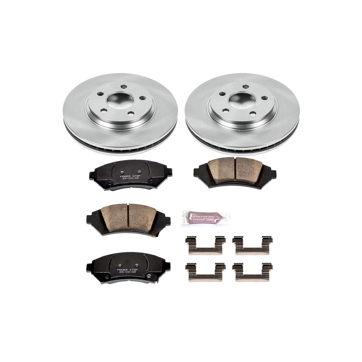 Power Stop Z17 Evolution Plus Stock Replacement Brake Kits KOE5137