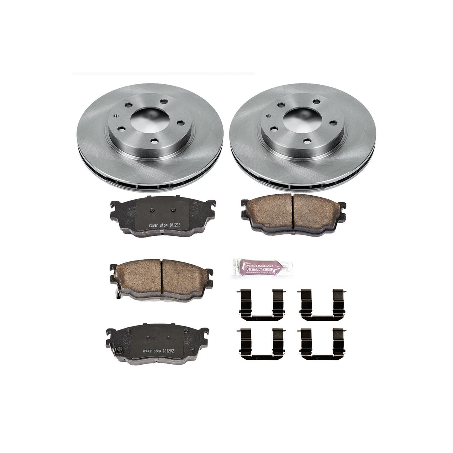 Power Stop Z17 Evolution Plus Stock Replacement Brake Kits KOE5169