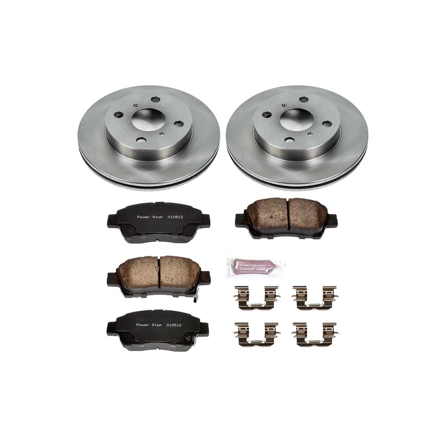 Power Stop Z17 Evolution Plus Stock Replacement Brake Kits KOE5223