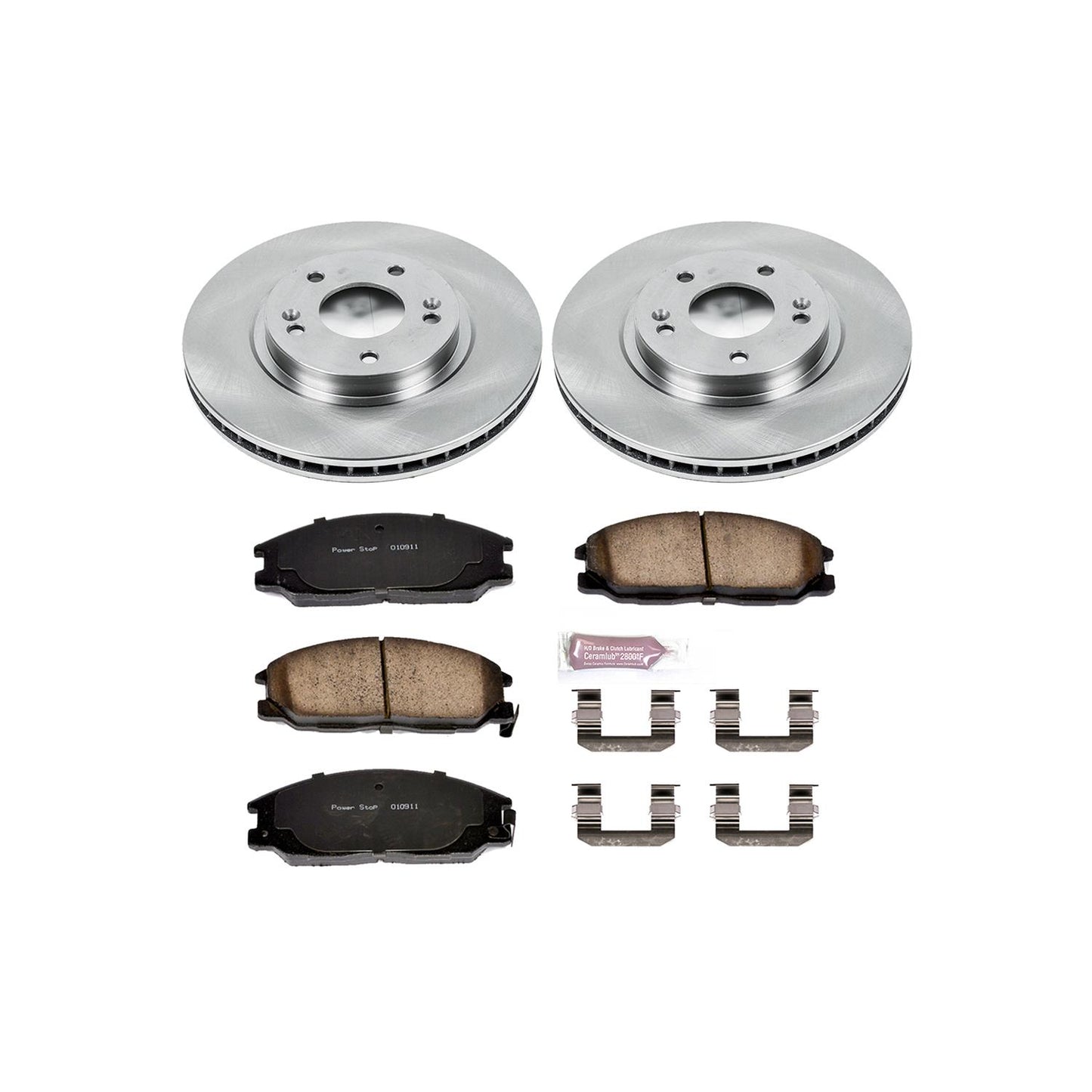 Power Stop Z17 Evolution Plus Stock Replacement Brake Kits KOE5250