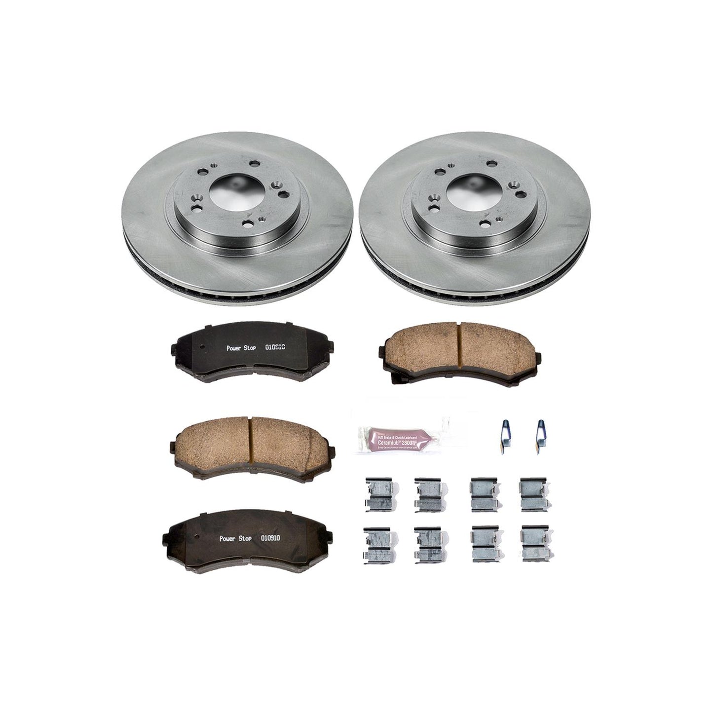 Power Stop Z17 Evolution Plus Stock Replacement Brake Kits KOE5258