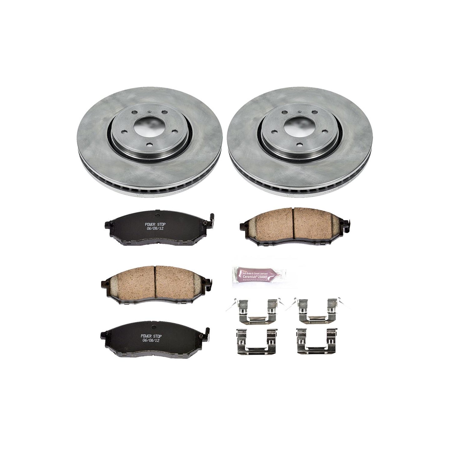 Power Stop Z17 Evolution Plus Stock Replacement Brake Kits KOE5264