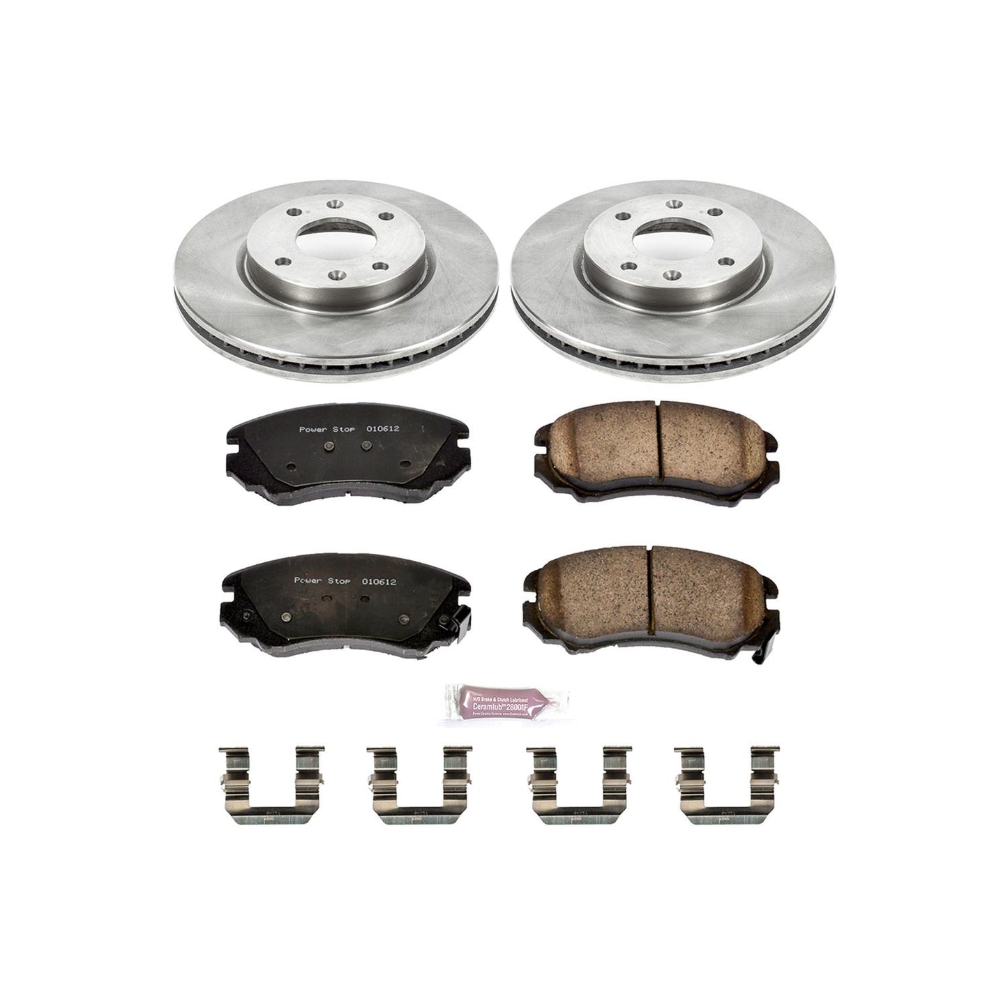 Power Stop Z17 Evolution Plus Stock Replacement Brake Kits KOE5290