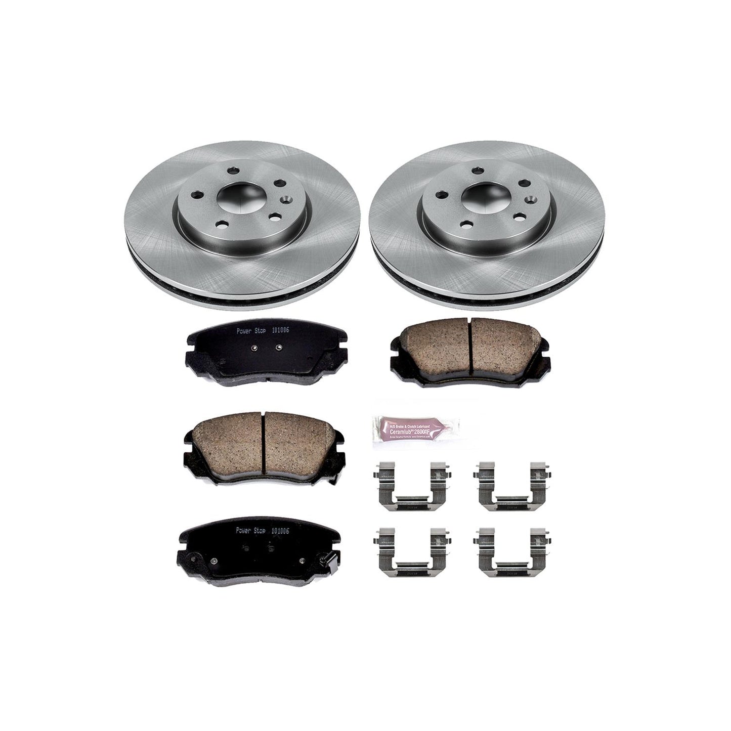 Power Stop Z17 Evolution Plus Stock Replacement Brake Kits KOE5334