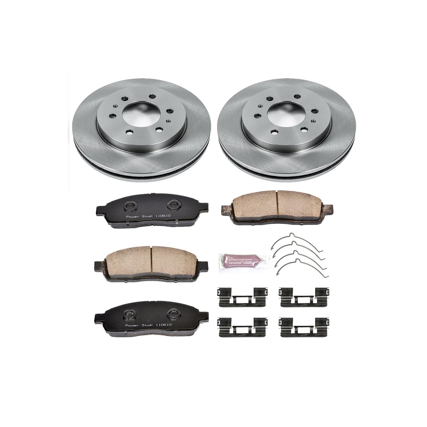 Power Stop Z17 Evolution Plus Stock Replacement Brake Kits KOE5336