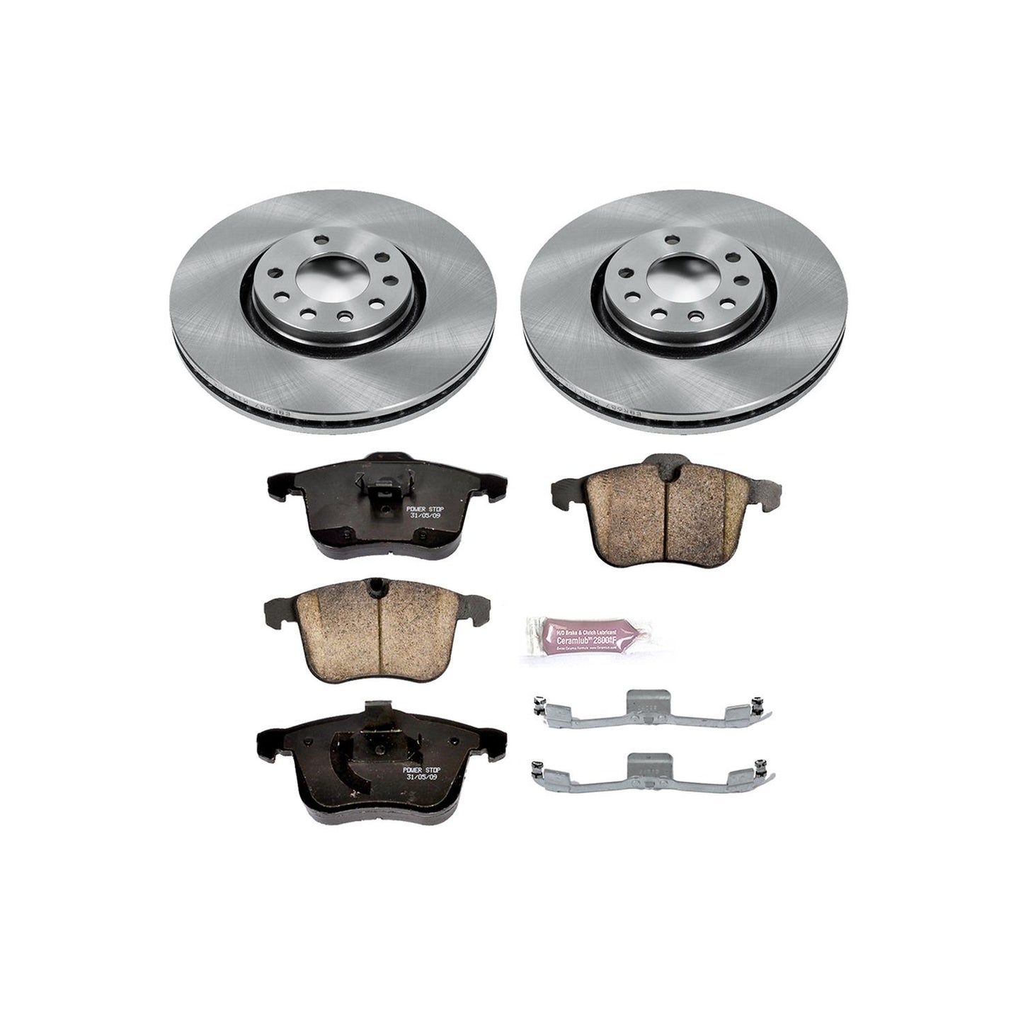 Power Stop Z17 Evolution Plus Stock Replacement Brake Kits KOE5349