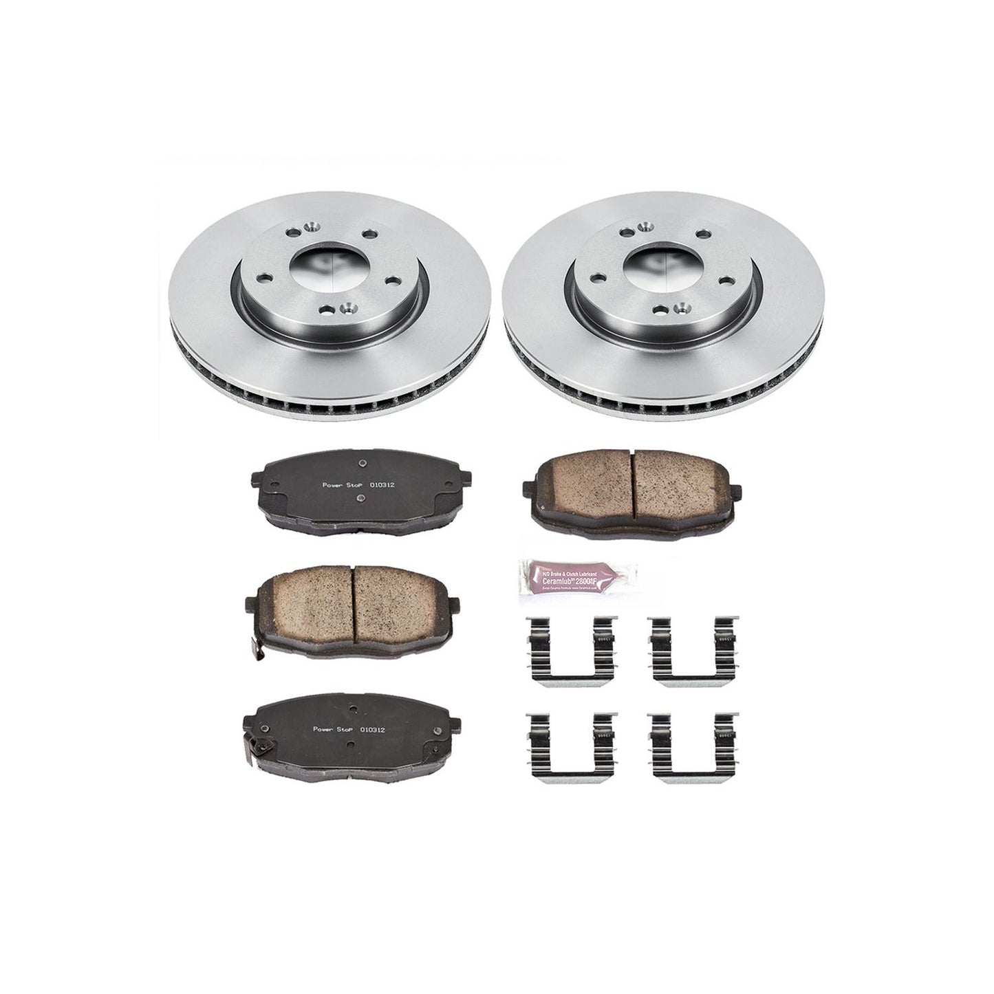 Power Stop Z17 Evolution Plus Stock Replacement Brake Kits KOE5366