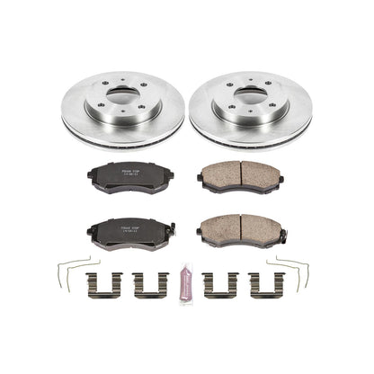 Power Stop Z17 Evolution Plus Stock Replacement Brake Kits KOE5372