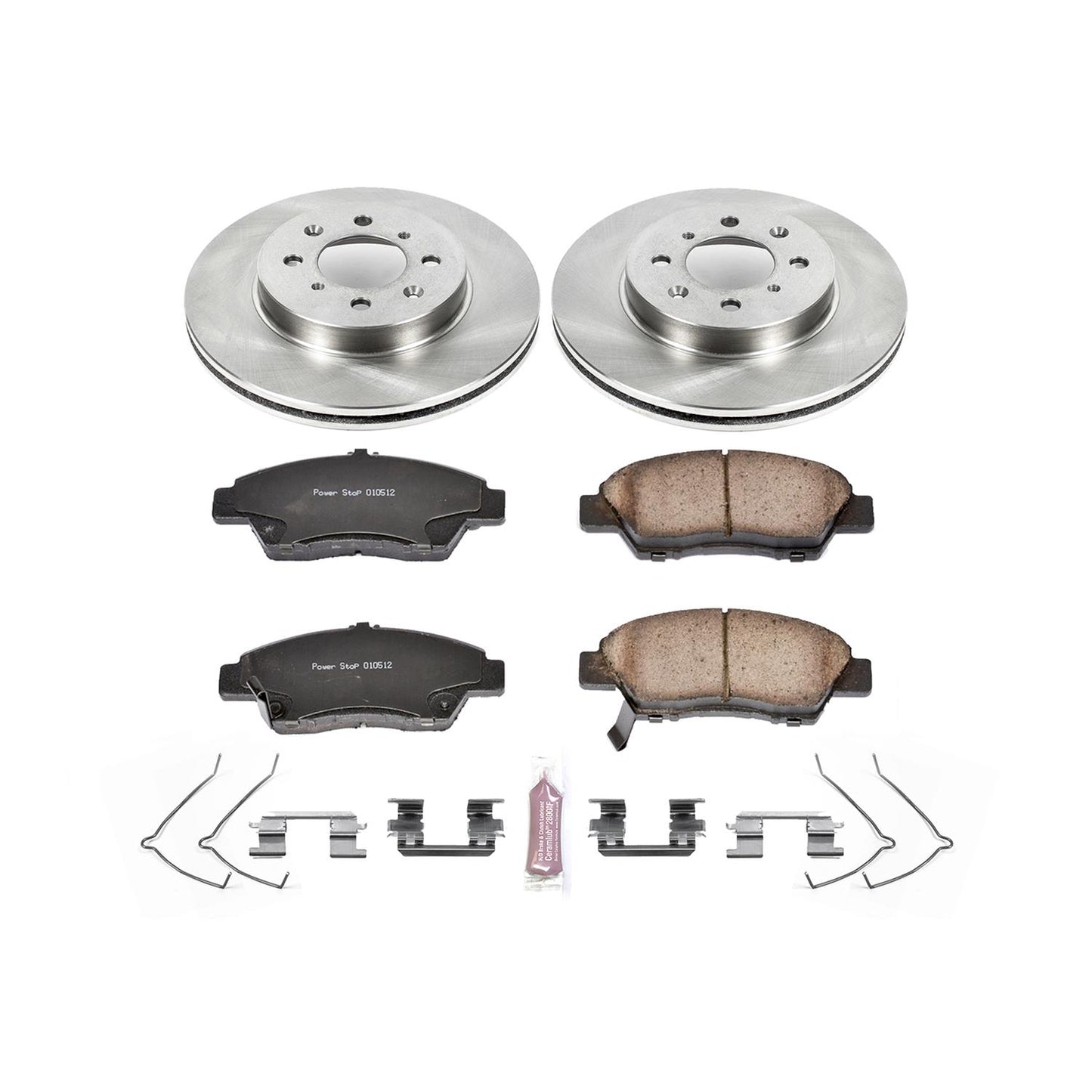 Power Stop Z17 Evolution Plus Stock Replacement Brake Kits KOE5382