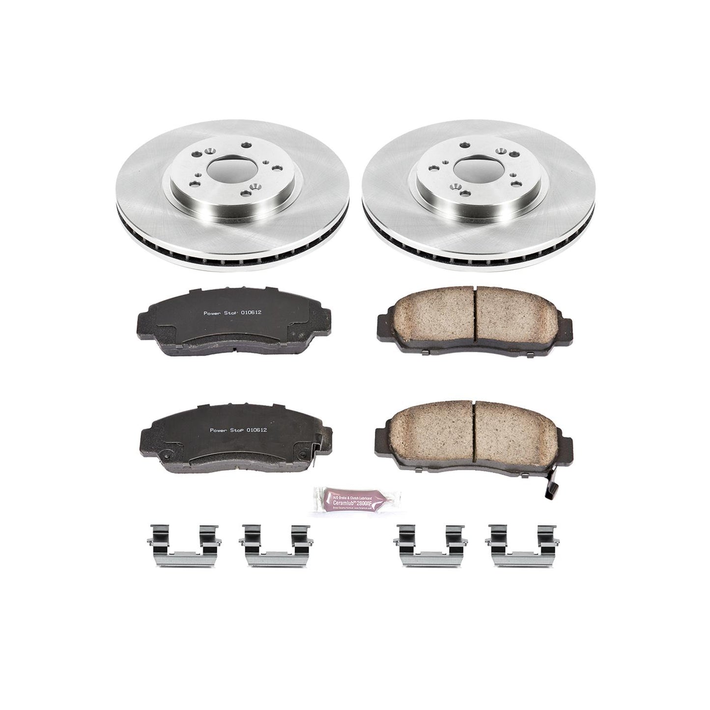 Power Stop Z17 Evolution Plus Stock Replacement Brake Kits KOE5392