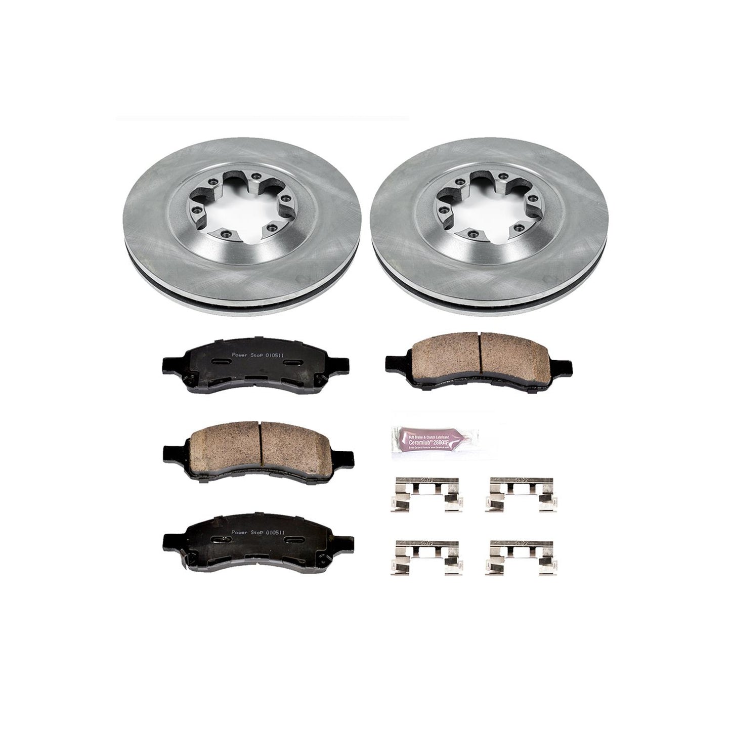 Power Stop Z17 Evolution Plus Stock Replacement Brake Kits KOE5405
