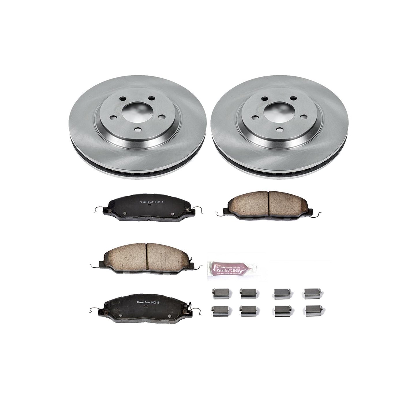 Power Stop Z17 Evolution Plus Stock Replacement Brake Kits KOE5407