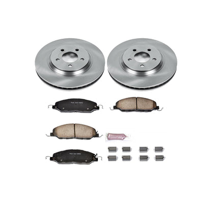 Power Stop Z17 Evolution Plus Stock Replacement Brake Kits KOE5407