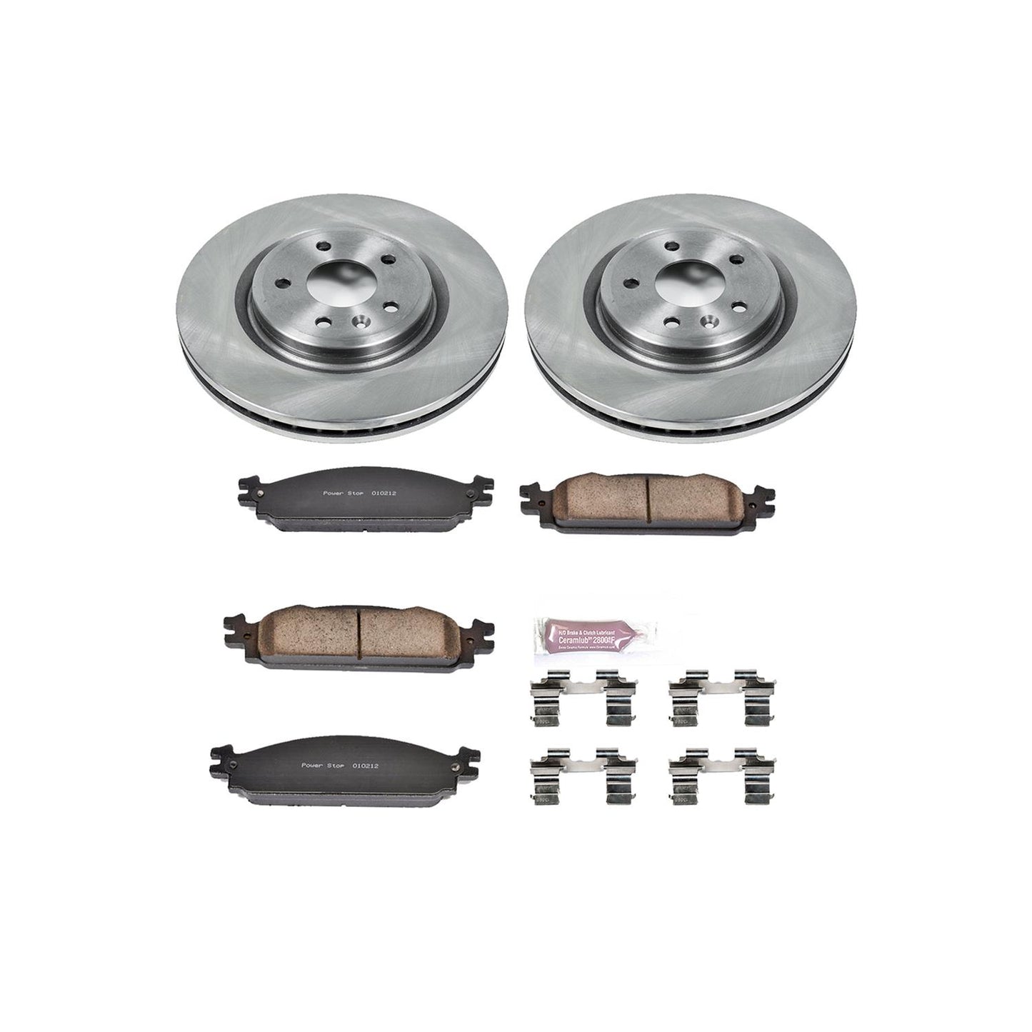 Power Stop Z17 Evolution Plus Stock Replacement Brake Kits KOE5509