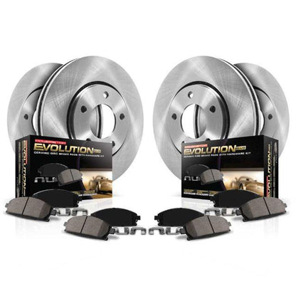 Power Stop Z17 Evolution Plus Stock Replacement Brake Kits KOE7515