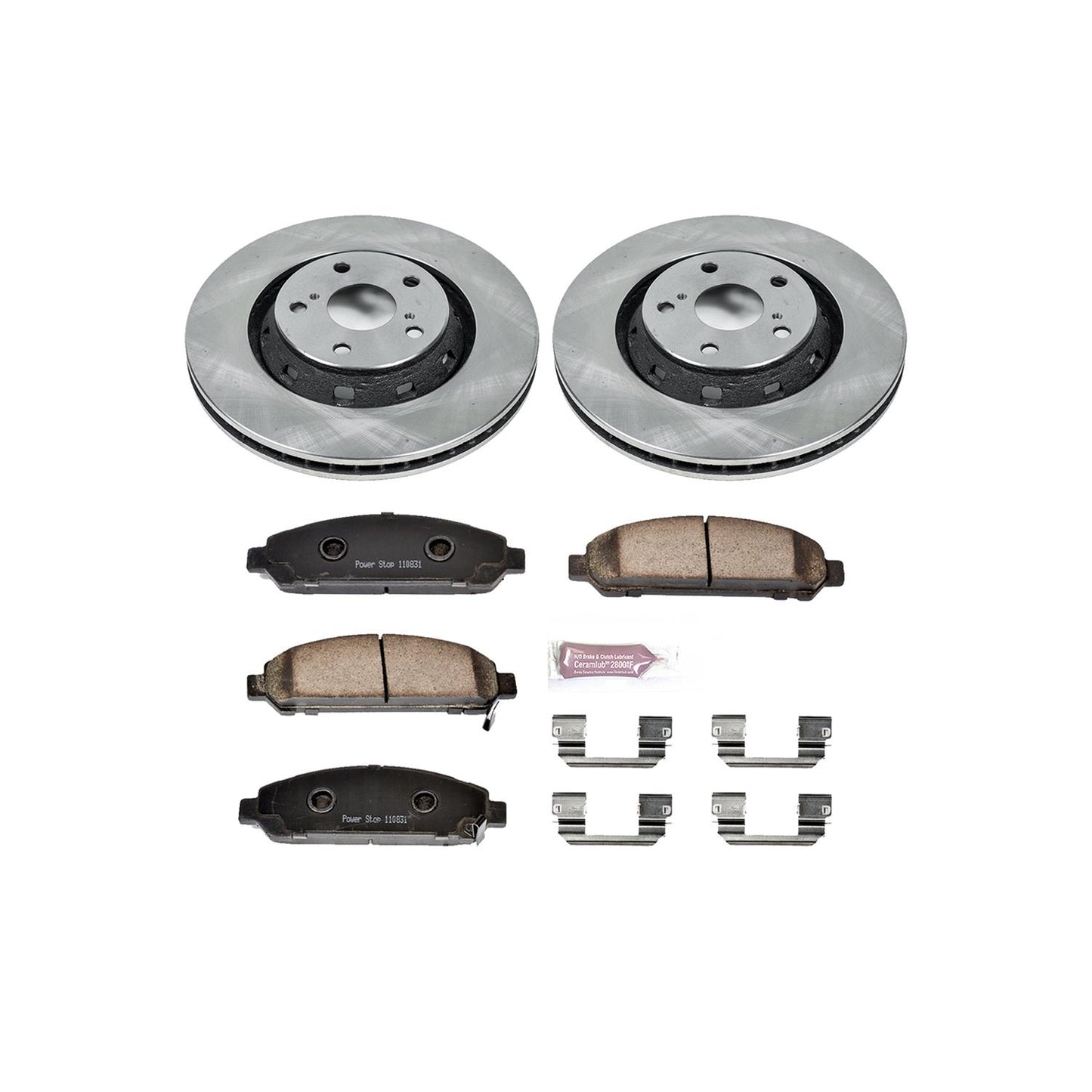 Power Stop Z17 Evolution Plus Stock Replacement Brake Kits KOE5865