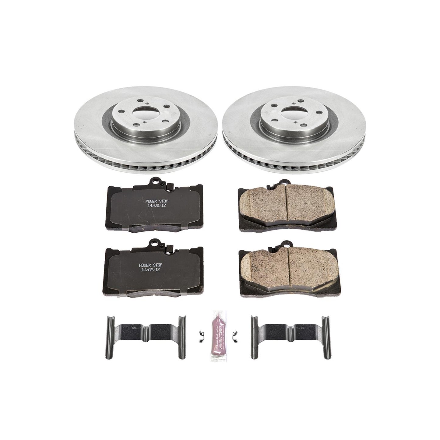Power Stop Z17 Evolution Plus Stock Replacement Brake Kits KOE5868
