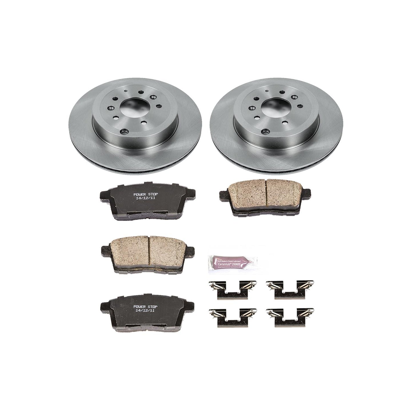 Power Stop Z17 Evolution Plus Stock Replacement Brake Kits KOE5877