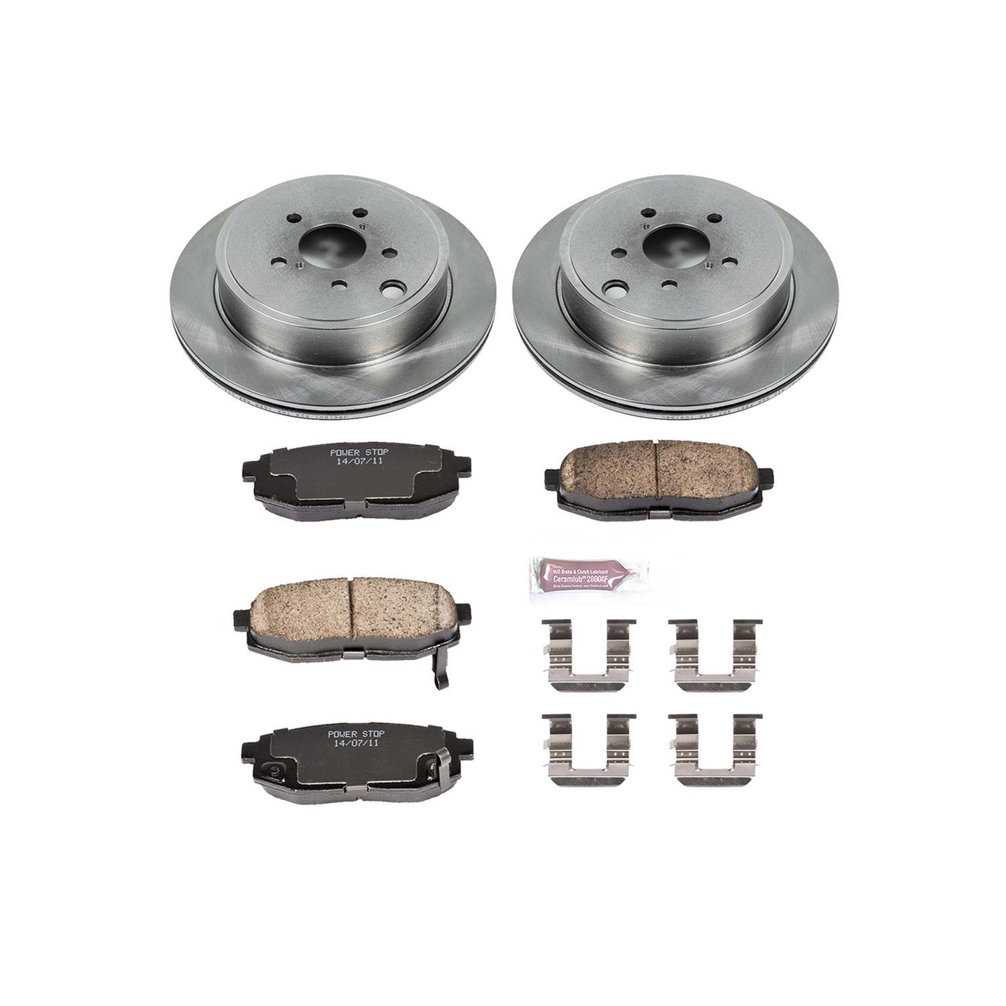 Power Stop Z17 Evolution Plus Stock Replacement Brake Kits KOE5883