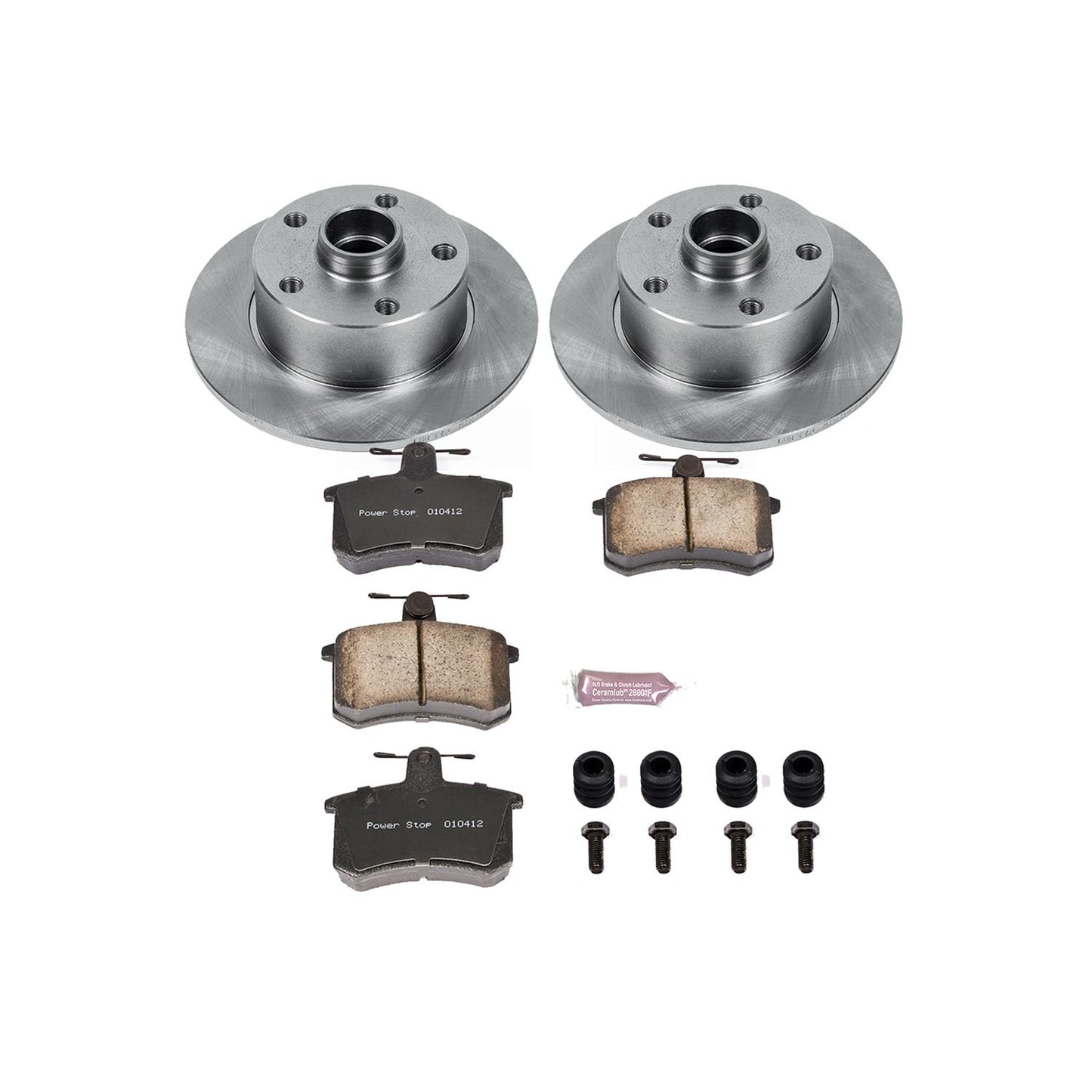 Power Stop Z17 Evolution Plus Stock Replacement Brake Kits KOE588
