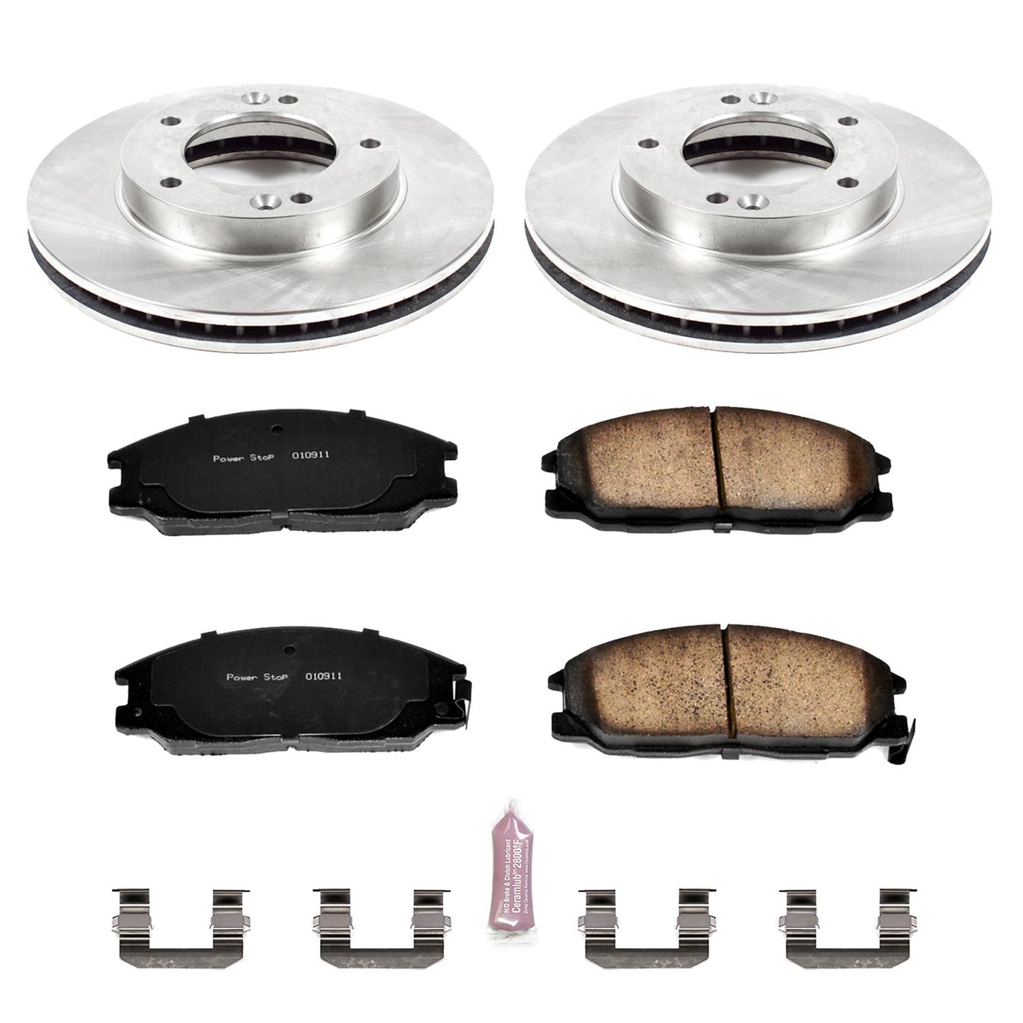 Power Stop Z17 Evolution Plus Stock Replacement Brake Kits KOE5899