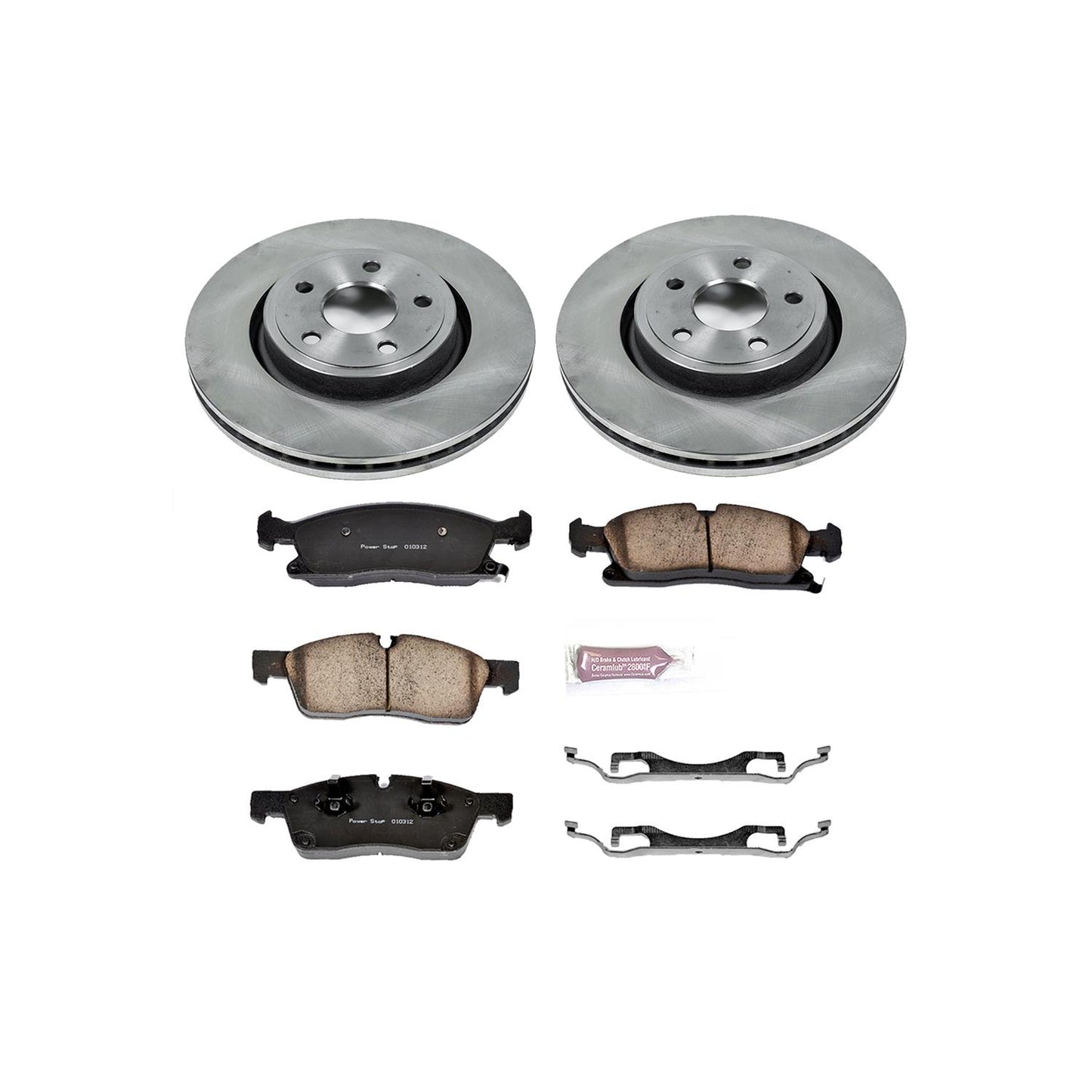 Power Stop Z17 Evolution Plus Stock Replacement Brake Kits KOE5954