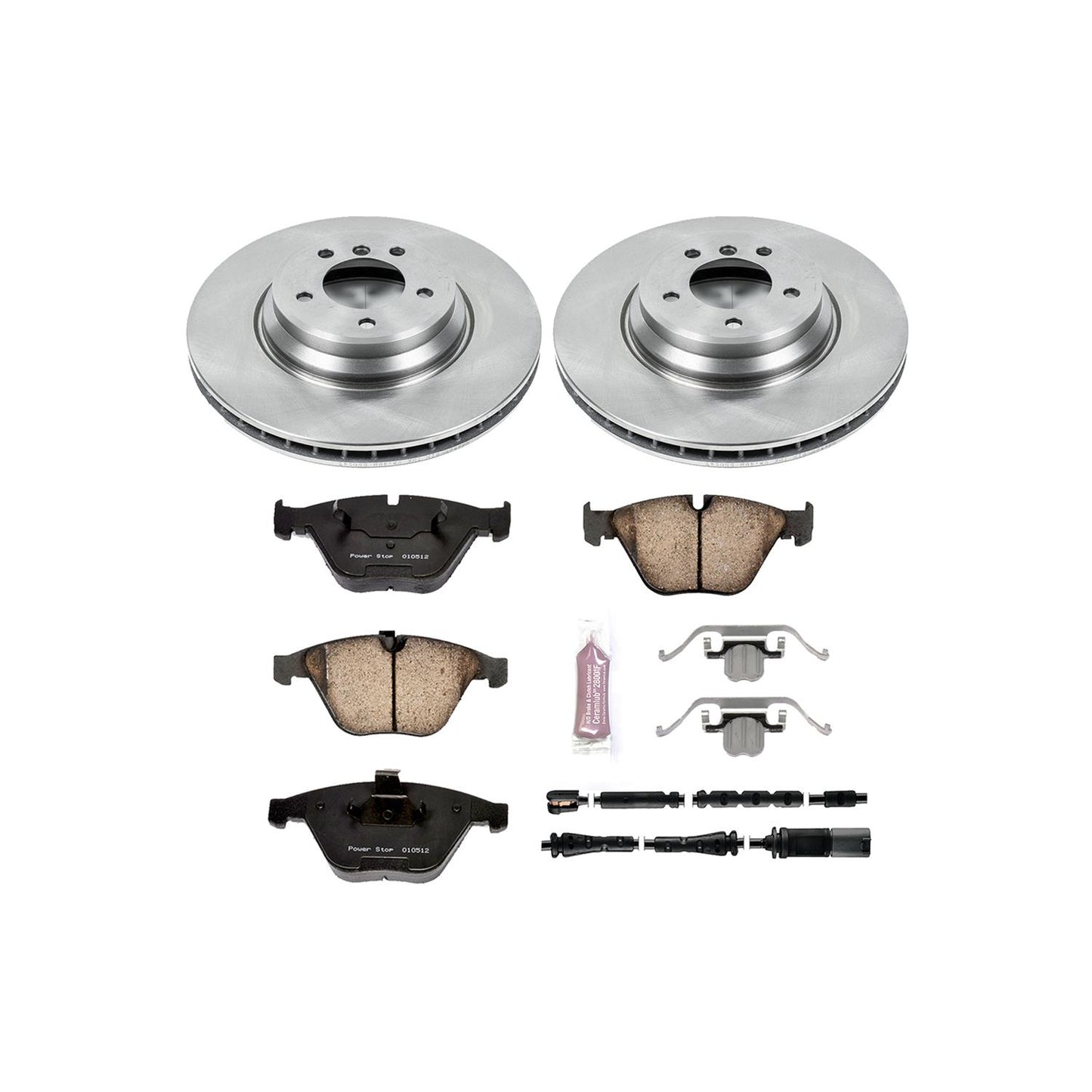 Power Stop Z17 Evolution Plus Stock Replacement Brake Kits KOE6055