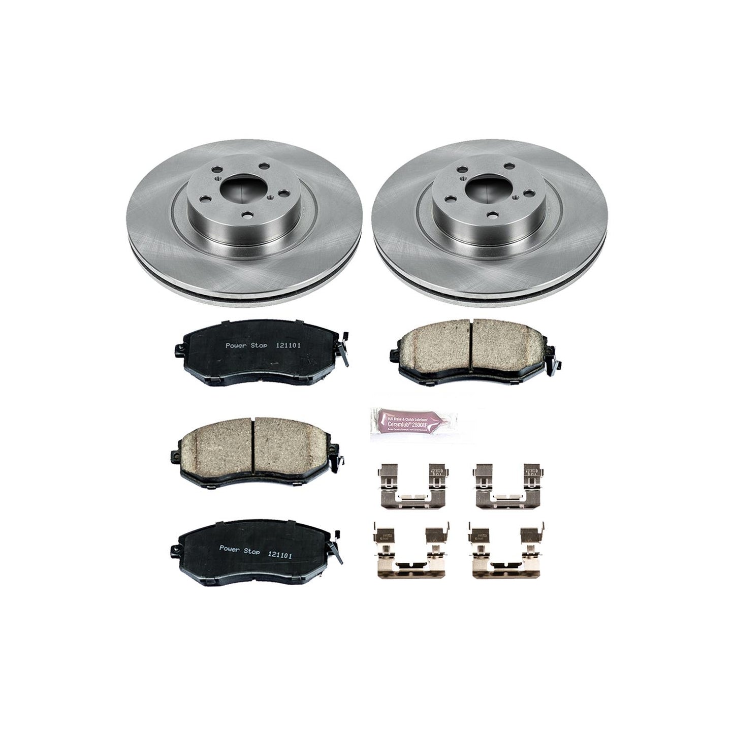 Power Stop Z17 Evolution Plus Stock Replacement Brake Kits KOE6082